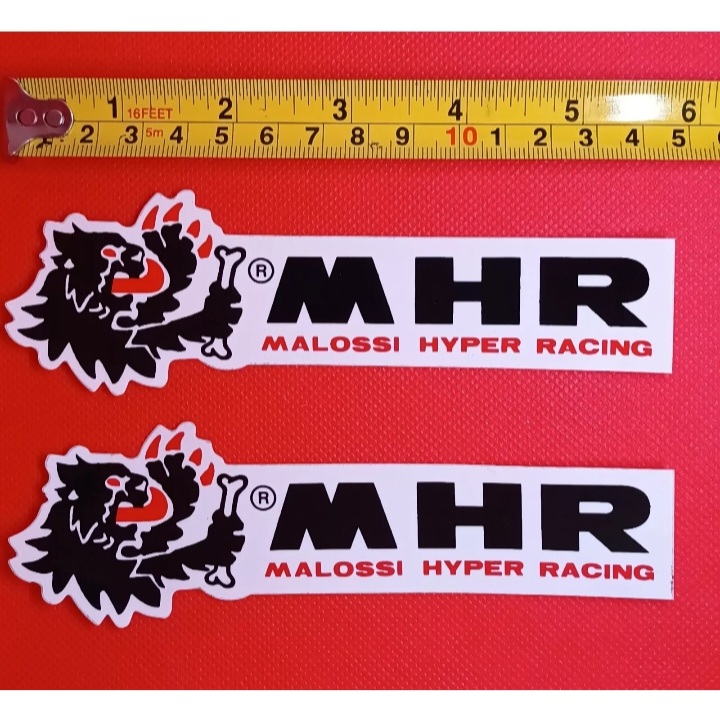 thumbnail image 2 of Malossi Sticker Sheet – 25x35cm – Bike, Moped, Scooter Racing Decals – Tuning Vinyl 2 of 6